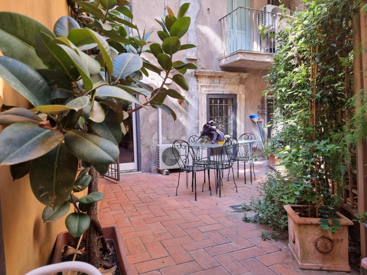 Апартаменты Pantheon, Campo De Fiori Mini Garden Рим Экстерьер фото