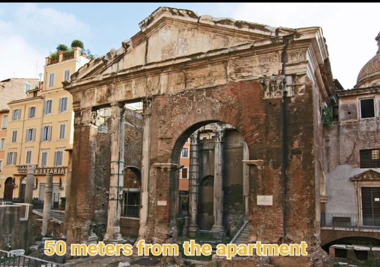 Апартаменты Pantheon, Campo De Fiori Mini Garden Рим Экстерьер фото